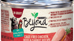 Purina Beyond Cage-free Chicken, Beef & Carrot Recipe In Gravy